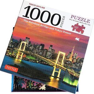 Tuttle Tokyo Skyline Jigsaw Puzzle 1000 Pieces 24" x 18"